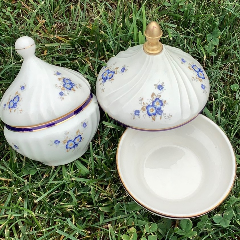 Italy hand painted trinket Aurora Perugina